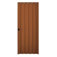 Porta Sanfonada Pvc Bianchini 80cm X 120cm Mogno
