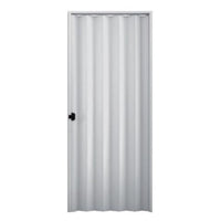 Porta Sanfonada Pvc 90cm Cinza Bianchini