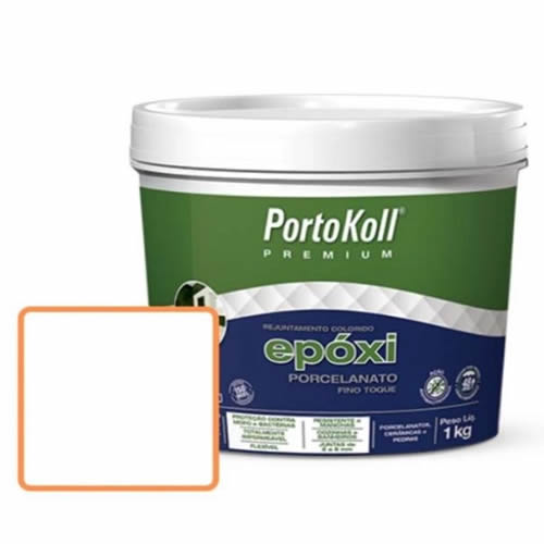 REJUNTE PORTOKOLL EPOXI BRANCO 1KG