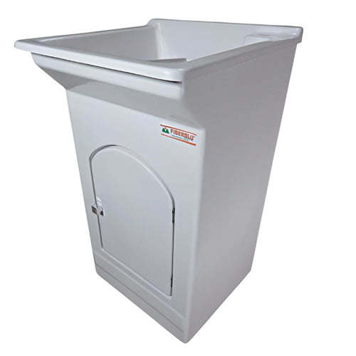 Tanque De Lavar Roupas 20 Litros Branco Fiberblu