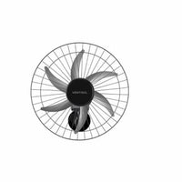 Ventilador De Parede Ventisol Turbo Steel 50cm Bivolt Preto