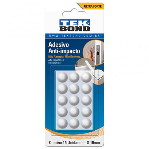 Protetor Bumper Gota Tekbond 10mm Com 15 Unidades