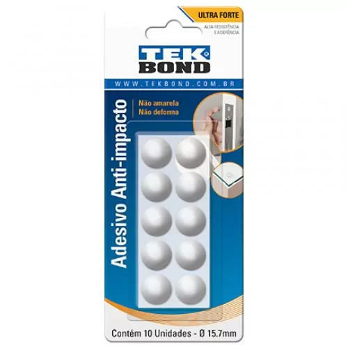 Protetor De Silicone Gota Tekbond 157mm Com 10 Unidades