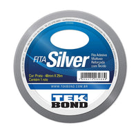 Fita Silver Tape Tekbond 48mm X 25m Saint-Gobain