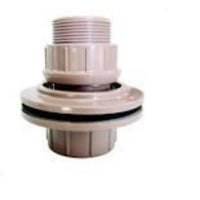 Adaptador Com Flange Krona 50mm X 112mm Cl15