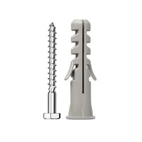 Kit Parafuso Sextavado 5/16x65mm Com Bucha 12mm Sforplast 2 Peças