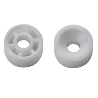 Suporte Para Prateleira Redondo Sforplast Branco Com Parafuso 10 Pçs
