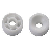 Suporte Para Prateleira Redondo Sforplast Branco Com Parafuso 10 Pçs