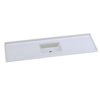Pia Sintética Gran 180x55cm Branco Gelo AJR