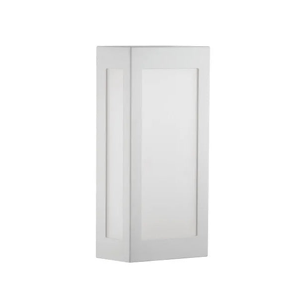 Arandela Prime Injetada Dital para 1 Lâmpada Branca 30x15x30cm