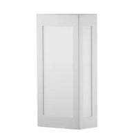 Arandela Prime Injetada Dital para 1 Lâmpada Branca 30x15x30cm
