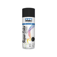 Tinta Spray Tekbond Uso Geral Preto Fosco 350ml