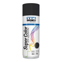 Tinta Spray Uso Geral Tekbond Preto Brilho 350ml