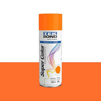 Tinta Spray Luminosa Tekbond Laranja Fluorescente 400ml