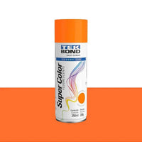 Tinta Spray Luminosa Tekbond Laranja Fluorescente 400ml