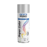 Tinta Spray Alta Temperatura Tekbond Alumínio Fosco 350ml