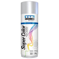 Tinta Spray Alta Temperatura Tekbond Alumínio Fosco 350ml