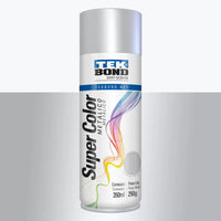 Tinta Spray Metálico Tekbond Prata 350ml
