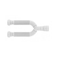 Sifão Tubo Extensivo Duplo Universal Branco Blukit