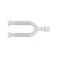 Sifão Tubo Extensivo Duplo Universal Branco Blukit