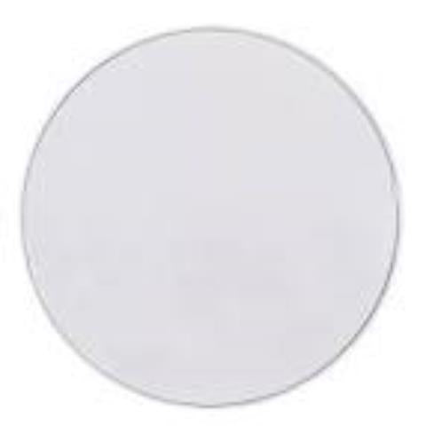 TAMPA CEGA ALUMINIO RIOBRAS BRANCO  25CM