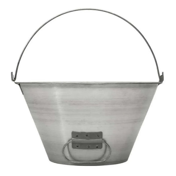 Balde De Metal Galvanizado 8 Litros Baldebras