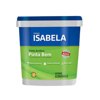 Tinta Acrílica Fosco Isabela 18L Branco Antimofo