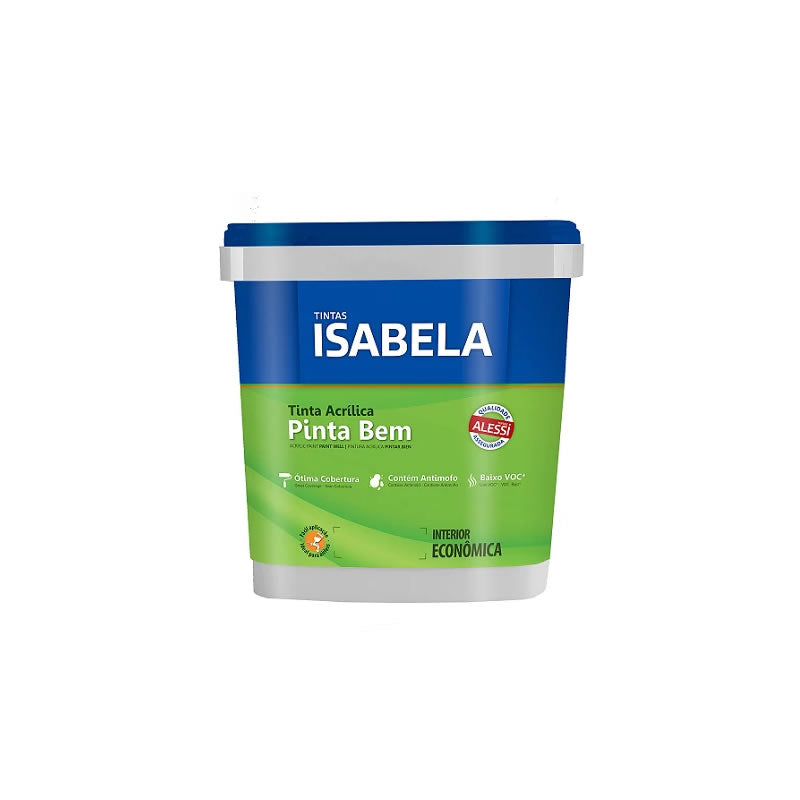 Esmalte Sintético Alessi Isabela Fosco Branco 3,6l