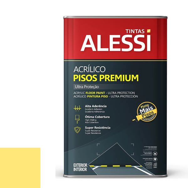 ALESSI TINTA PISO AMARELO DEMARCACAO 18LTS