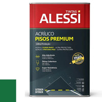 Tinta Piso Acrílica Fosca Alessi Verde 18l