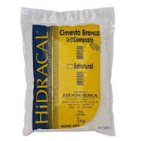 Cimento Branco Hidracal Guapo 1kg