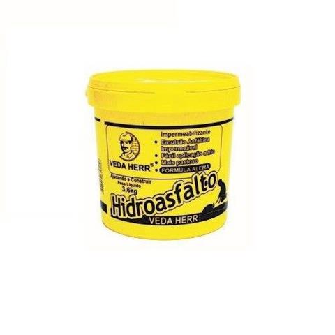 Hidroasfalto Herr Impermeabilizante 3,6kg
