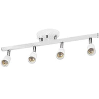 Trilho Spot Vision Dital Para 4 Lâmpadas Branco