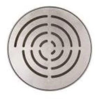 Grelha Circular De Alumínio Com Tela 25cm Riobras