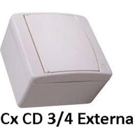 Quadro De Sobrepor 4 Disjuntores DIN 3UL Branco RT Comercial