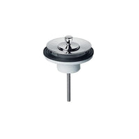 Válvula Inox Baby 1 Polegada Para Lavatório Com Tampa De Metal
