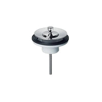 Válvula Inox Baby 1 Polegada Para Lavatório Com Tampa De Metal