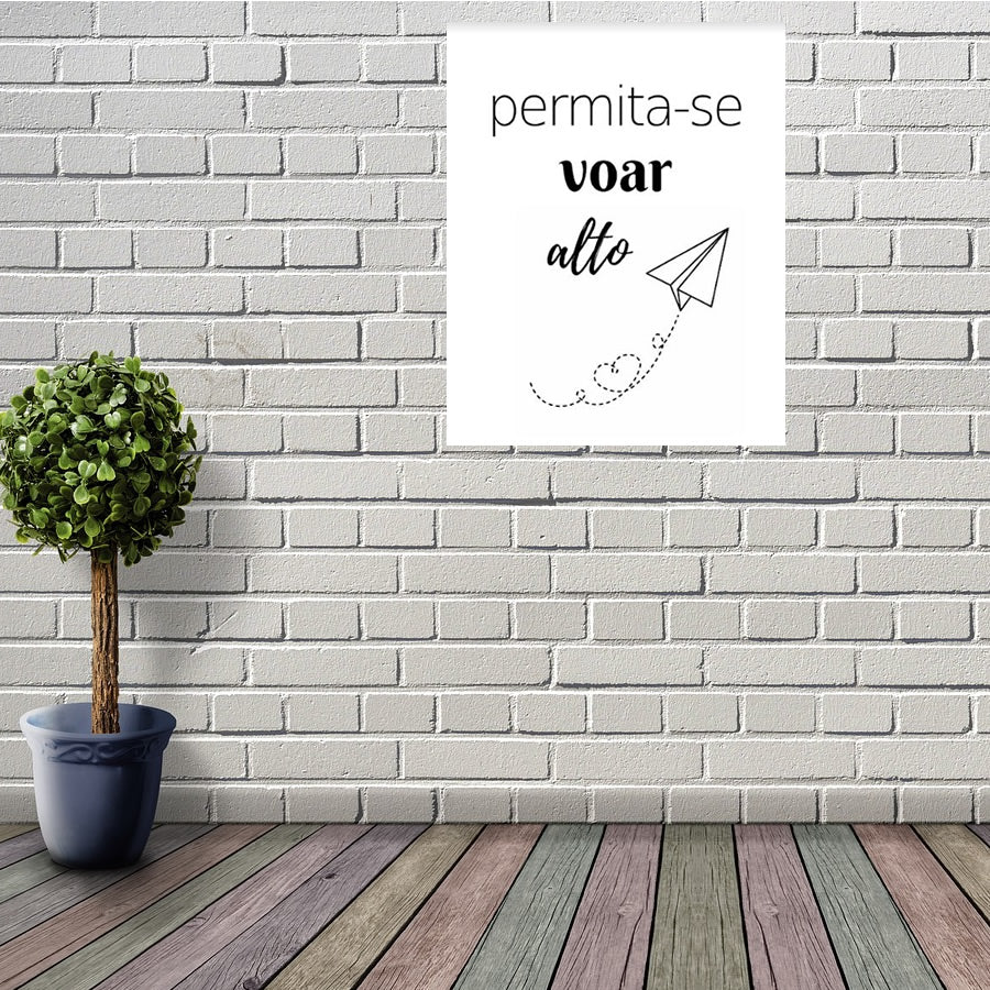 QUADRO 40X60 PERMITA-SE VOAR ALTO - RT32(4100)