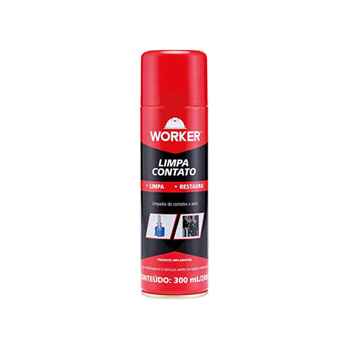 Limpa Contato Spray 300ml 200g Worker
