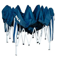 Gazebo Dobrável Kala em Alumínio 300x300 cm Azul