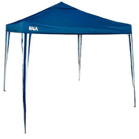 Gazebo Dobrável Kala em Alumínio 300x300 cm Azul