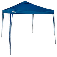 Gazebo Dobrável Kala em Alumínio 300x300 cm Azul