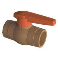 Registro Esfera Pvc Krona Com Rosca E Uniao 40mm