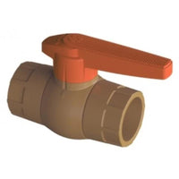 Registro Esfera Pvc Krona Com Rosca E Uniao 40mm