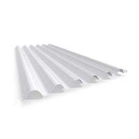 Telha De Fibra De Vidro Incolor Vitesse 244x51cm