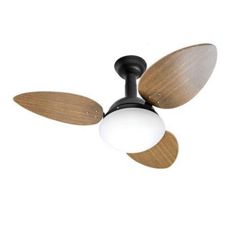 Ventilador De Teto Venti Delta Jet 3 Pás Preto 220v