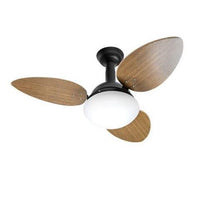 Ventilador De Teto Venti Delta Jet 3 Pás Preto 220v