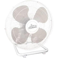 Ventilador De Mesa Venti Delta Premium 50cm Branco Grade Aço Bivolt