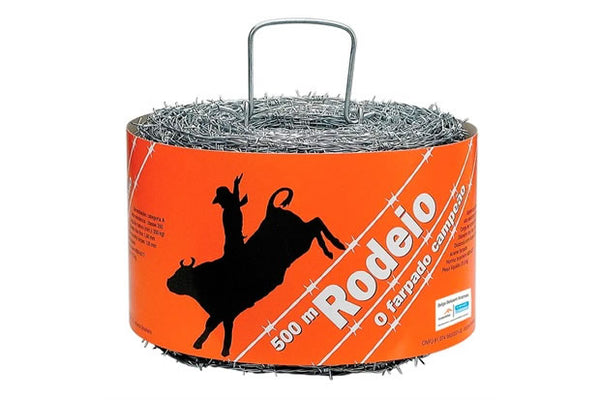 Arame Farpado Rodeio Galvanizado 500 Metros Belgo