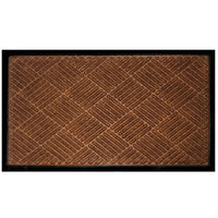 Tapete Fenice Texturas Uzoo Diagonal Marrom 70x40cm Komlog